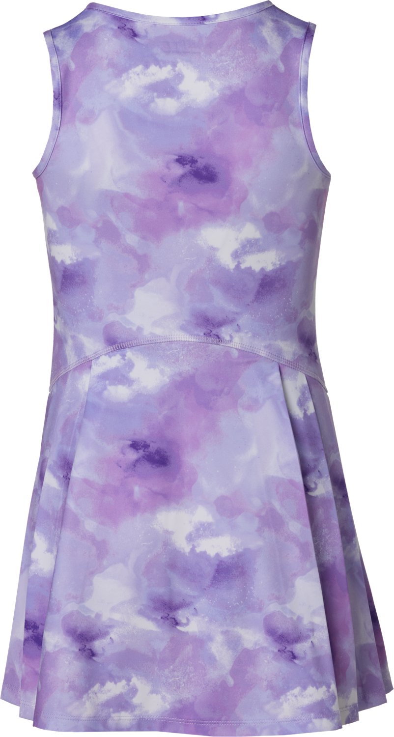 BCG Girls' Tennis Pleated Printed 1/4-Zip Dress                                                                                  - view number 2