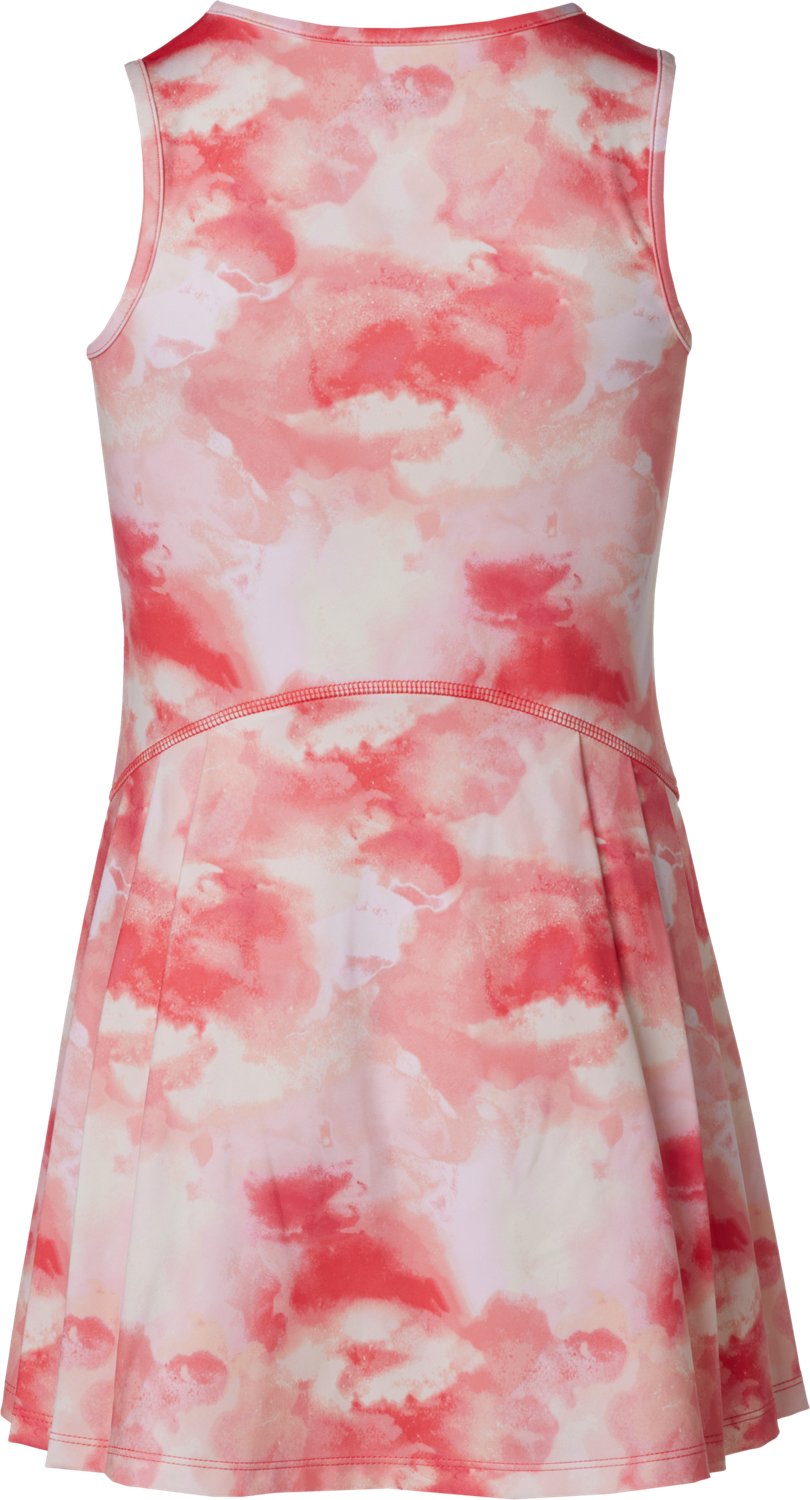 BCG Girls' Tennis Pleated Printed 1/4-Zip Dress                                                                                  - view number 3
