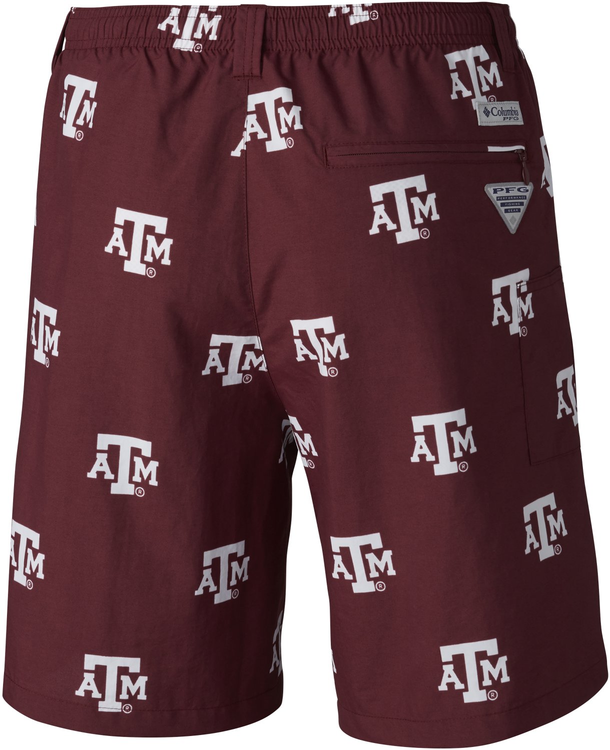 Columbia Sportswear Men's Texas A&M University Backcast III Printed Shorts 6 in - view number 2
