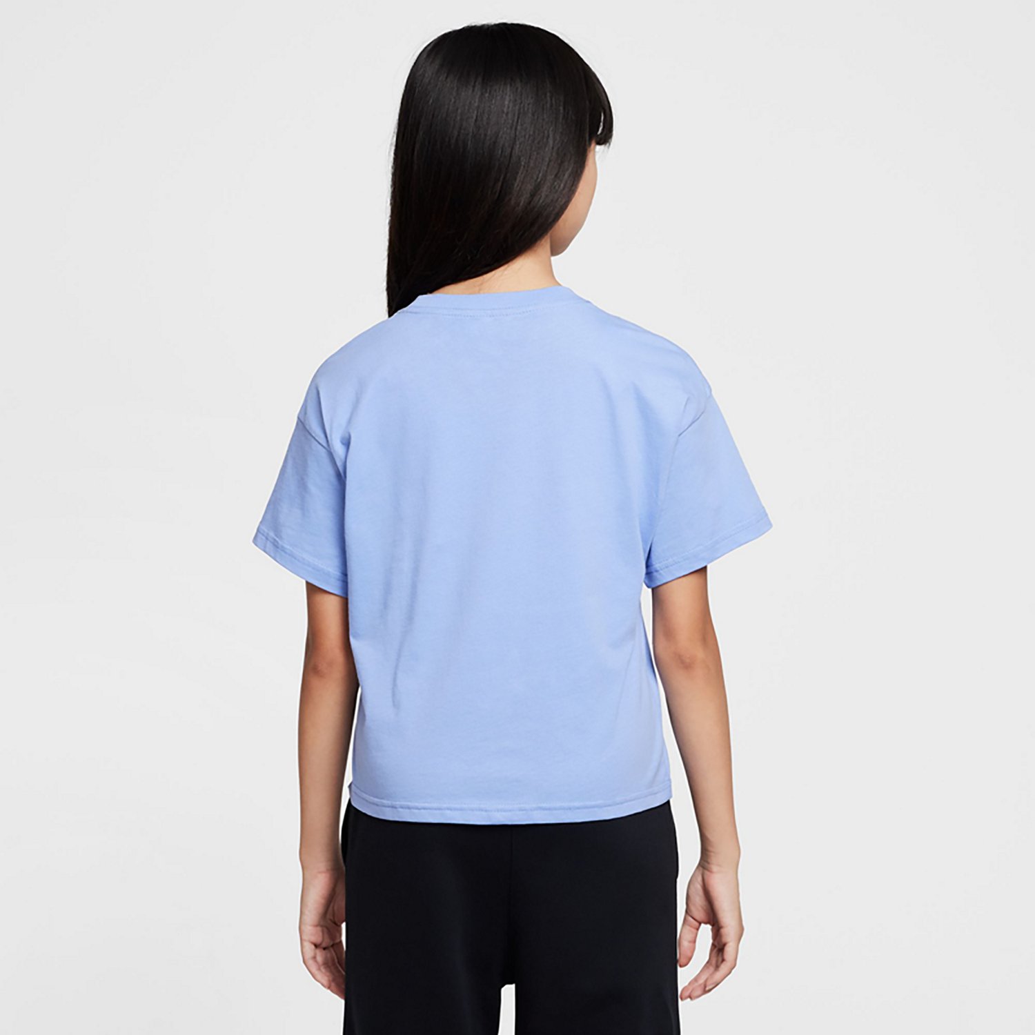 Nike Girls' Sportswear Essential Boxy Short Sleeve T-shirt - view number 2