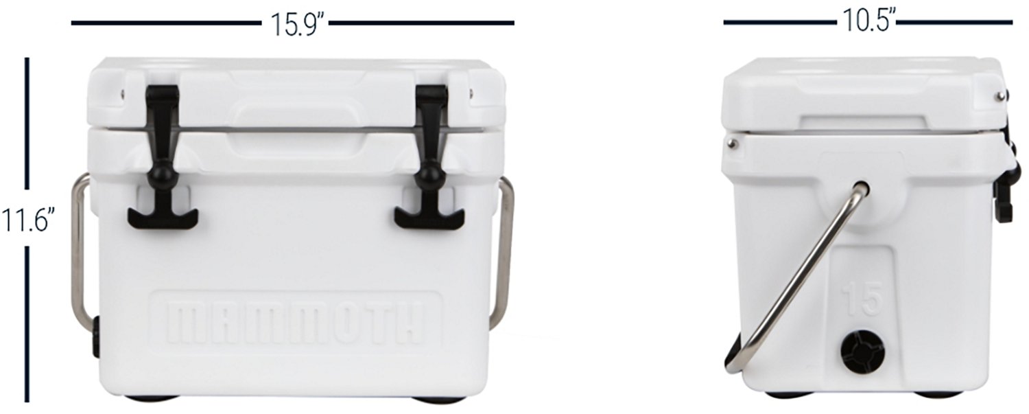Mammoth Cruiser 15 12 qt Hard Cooler - view number 7