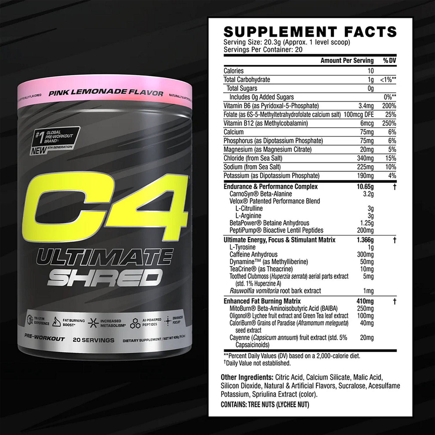 Cellucor C4 Ultimate Shred Energy Powder                                                                                         - view number 2