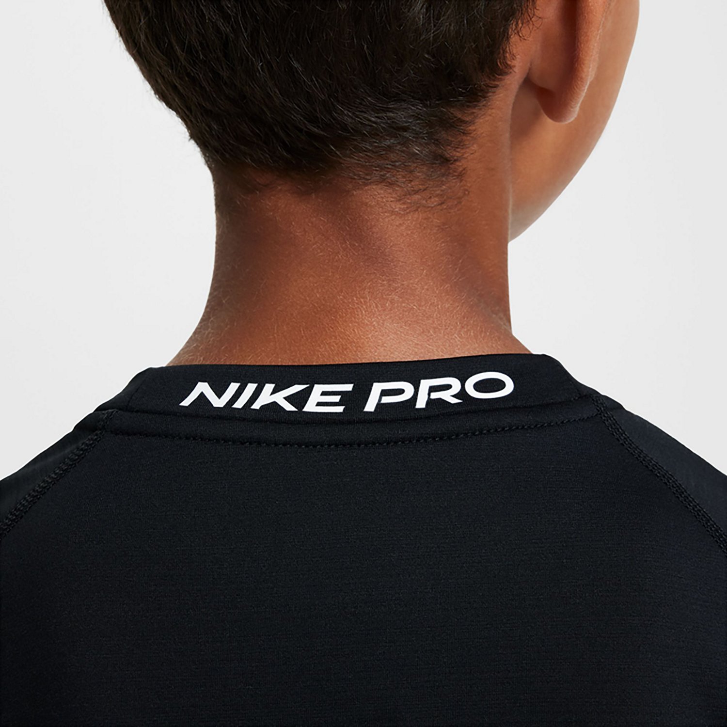 Nike Boys' Pro Warm Dri-FIT Long Sleeve Training Top - view number 4