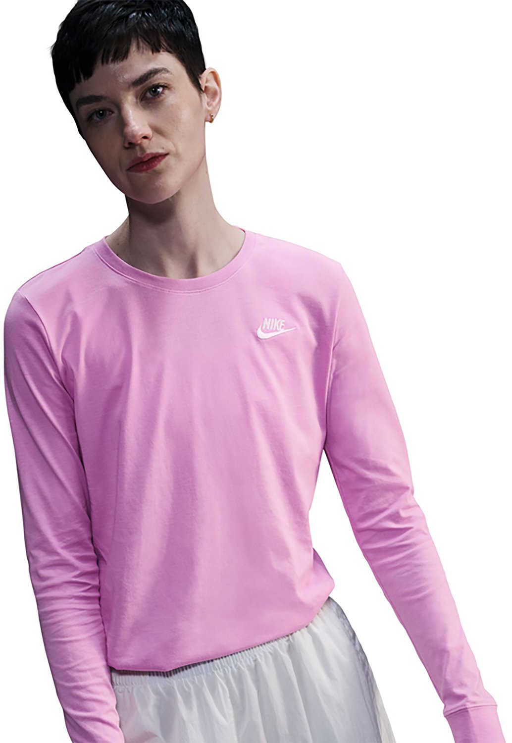 Nike Women's Sportswear Club Long Sleeve T-shirt | Academy