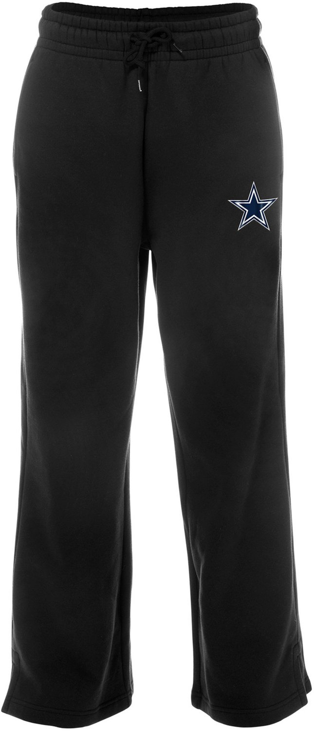New Era Women's Dallas Cowboys Logo Wide Leg Fleece Pants