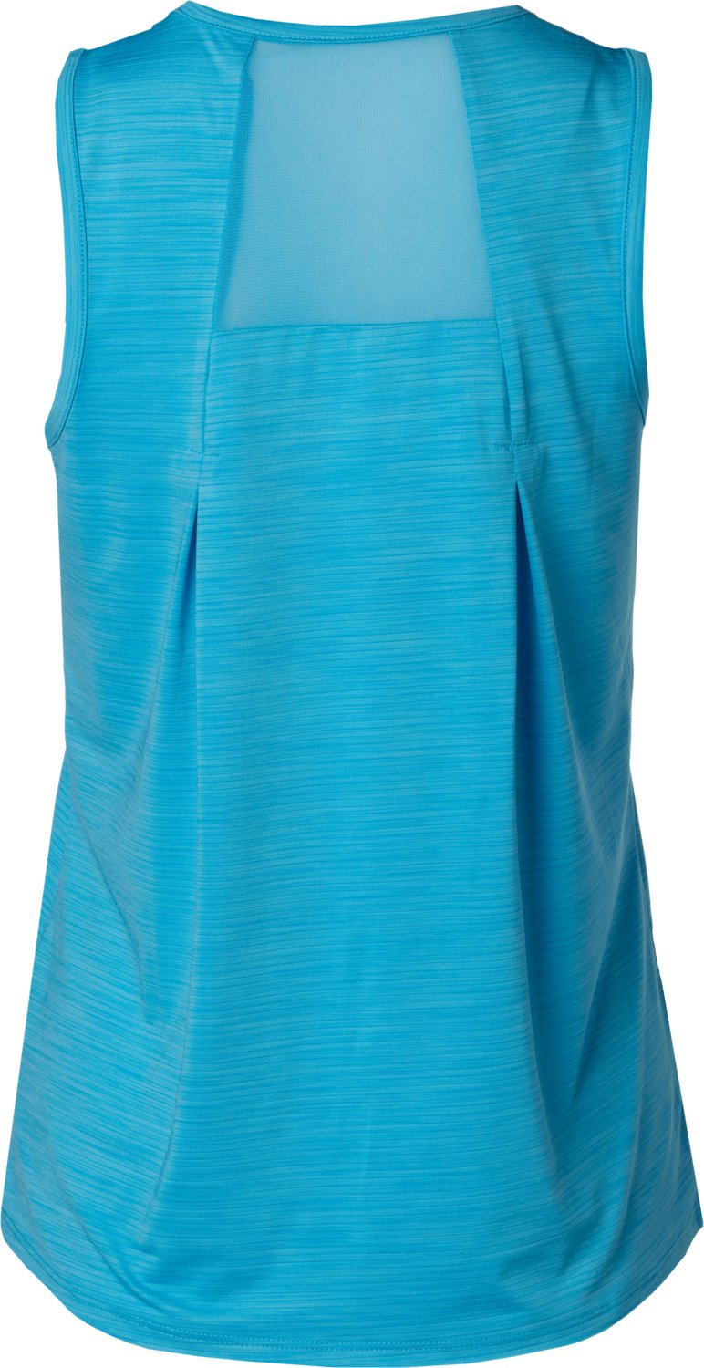 BCG Women's Mesh Back Pleat Tank Top