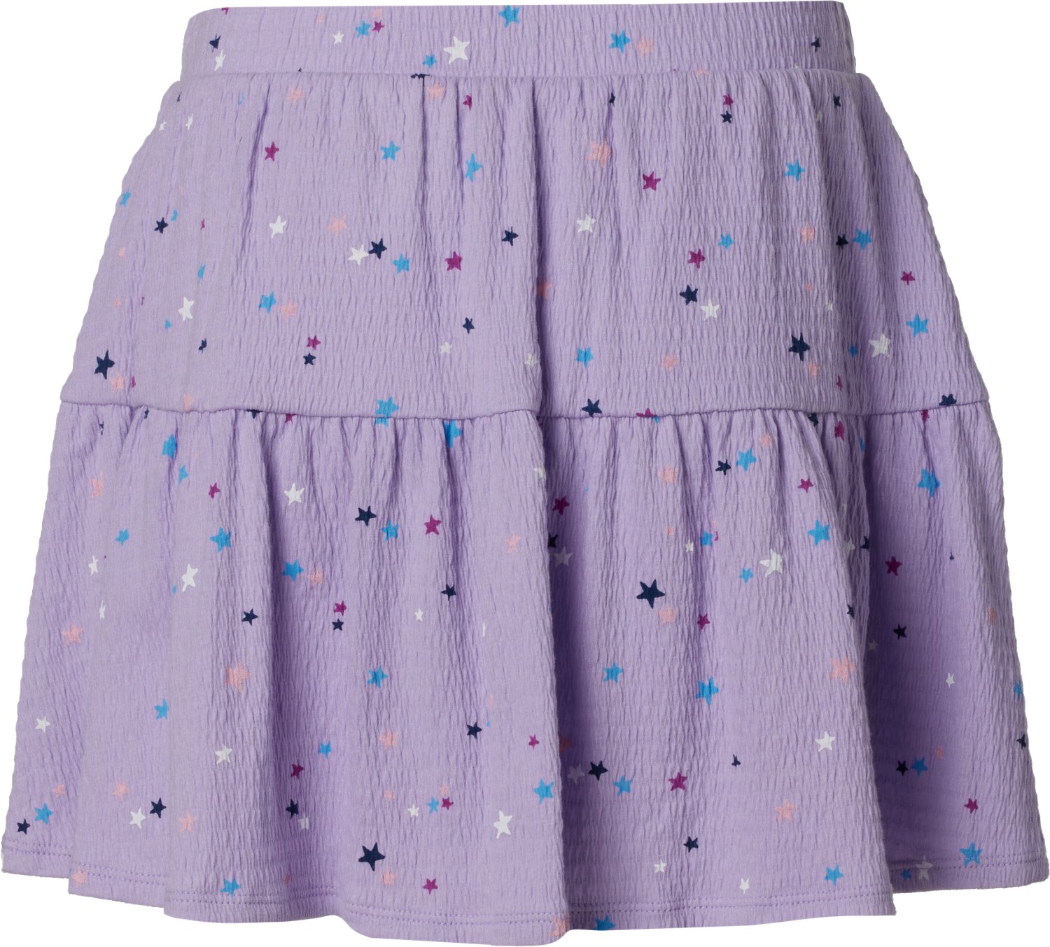 BCG Girls' Tiered Printed Shorts 2.5 in - view number 2