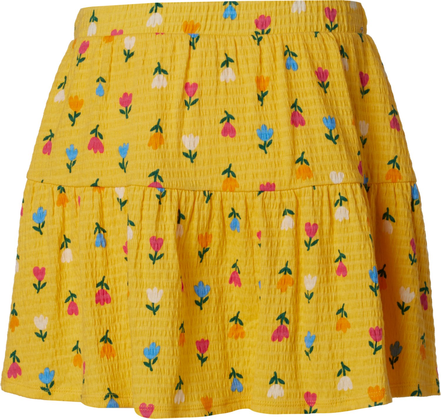 BCG Girls' Tiered Printed Shorts 2.5 in - view number 2
