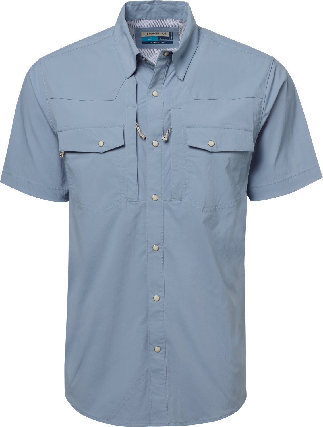 Magellan Men's Pecos River Solid Short Sleeve Shirt - view number 1