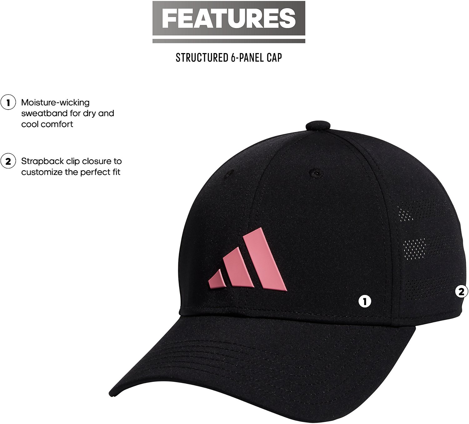 Adidas Men's Soccer Adjustable Hat - view number 6