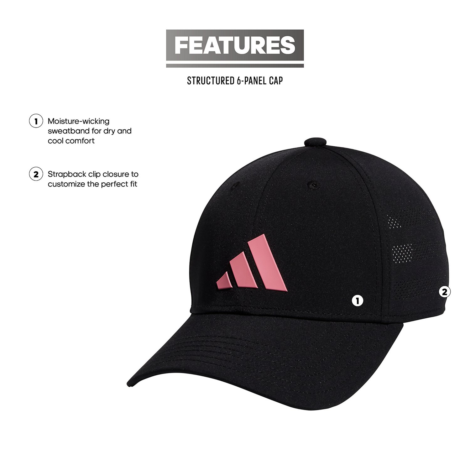 Adidas Men's Soccer Adjustable Hat - view number 5