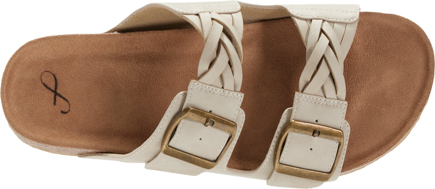 Freely Women's Double Buckle Weave Strap Sandals                                                                                 - view number 3