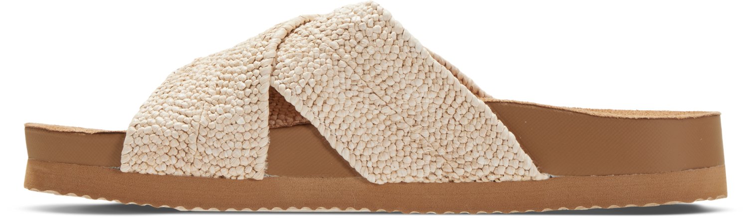 Freely Women's Criss Cross Raffia Strap Sandals                                                                                  - view number 2