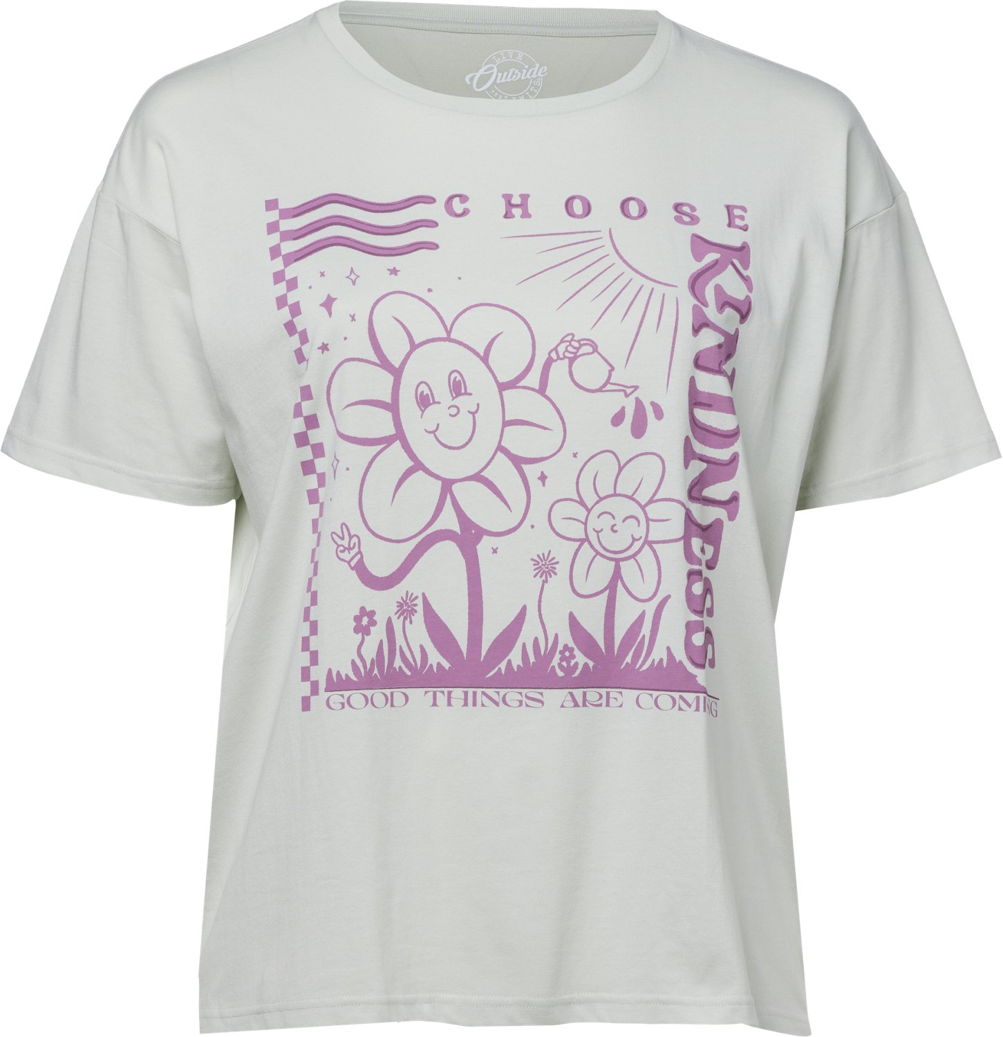 Live Outside the Limits Women's Choose Kindness Oversized Graphic T-shirt - view number 2