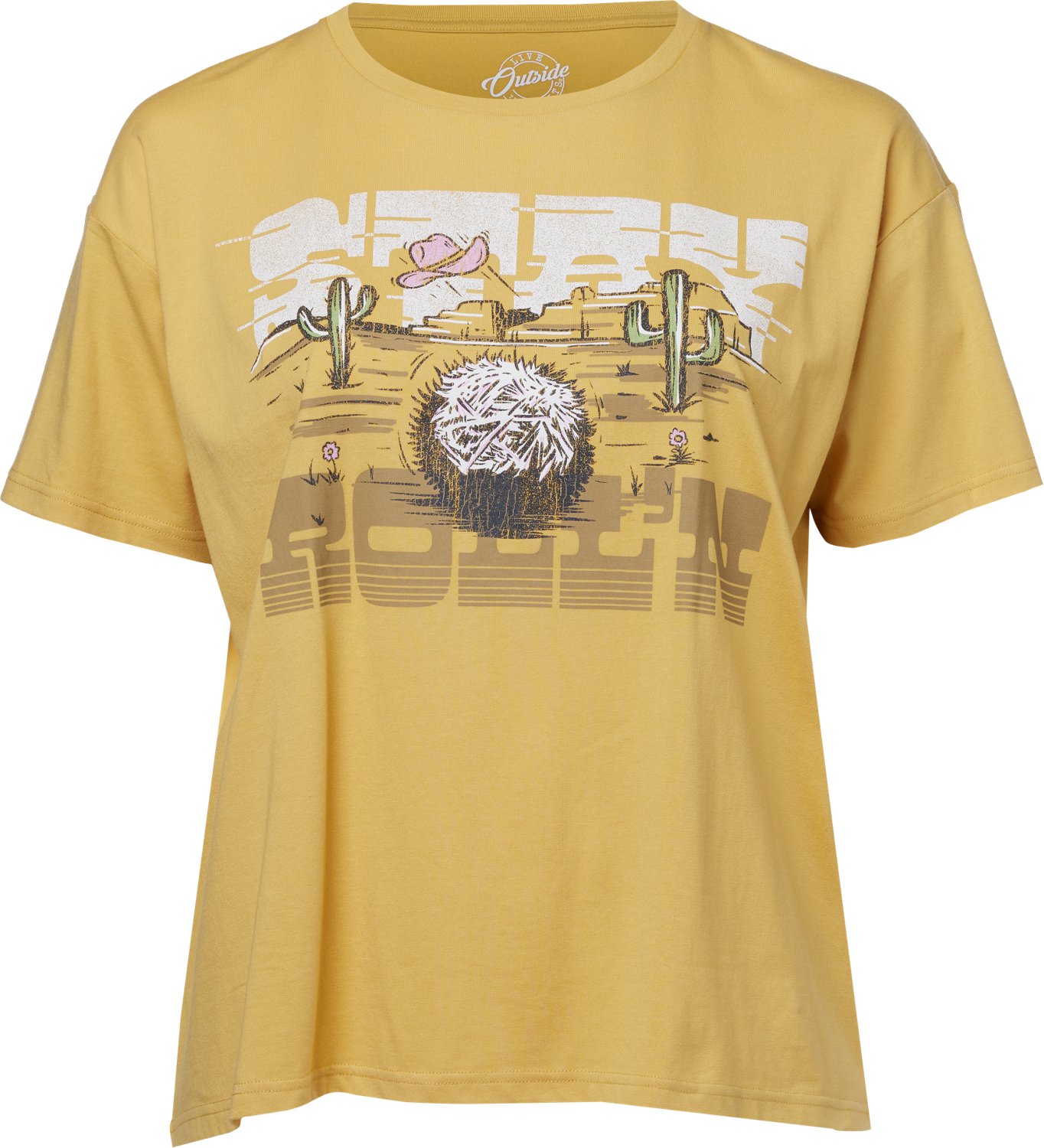 Live Outside the Limits Women's Stay Roll'N Oversize T-shirt - view number 2