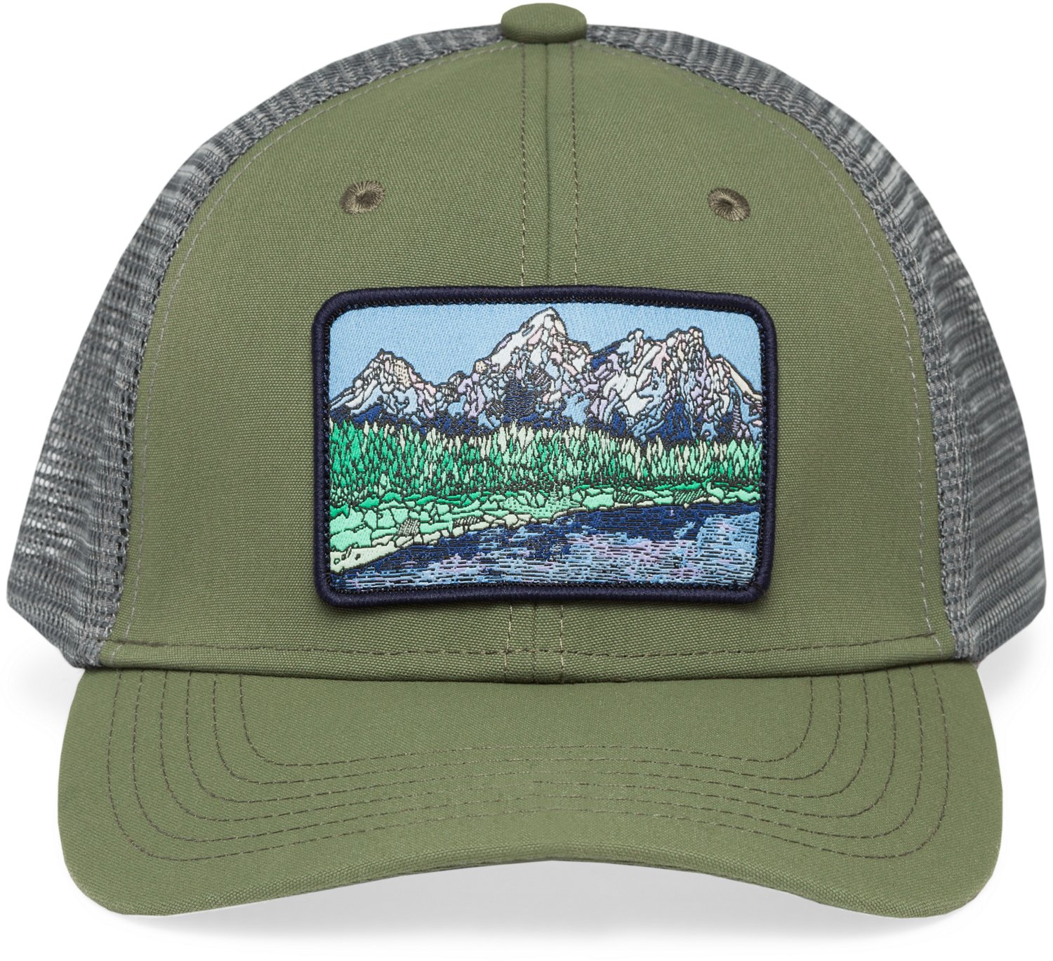 Sunday Afternoons Women’s Artist Series Patch Teton Reflection Trucker Cap - view number 2