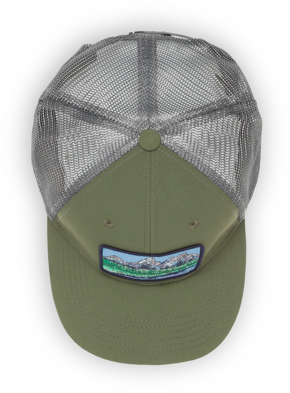Sunday Afternoons Women’s Artist Series Patch Teton Reflection Trucker Cap - view number 4