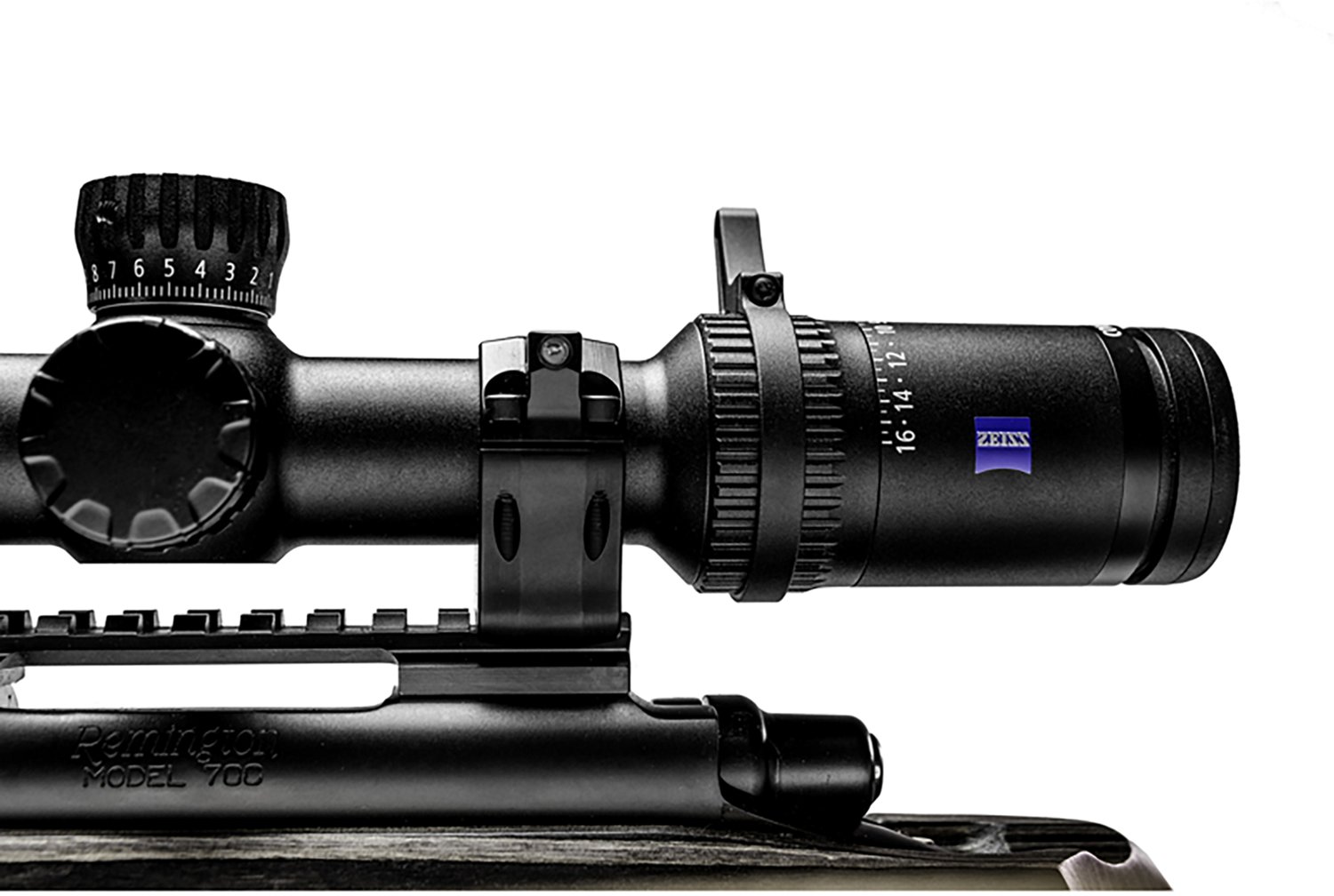 Zeiss 30mm Precision Ultralight 1913 Medium MIL-SPEC Riflescope Mounting Rings with Anticant Bubble Level                        - view number 5