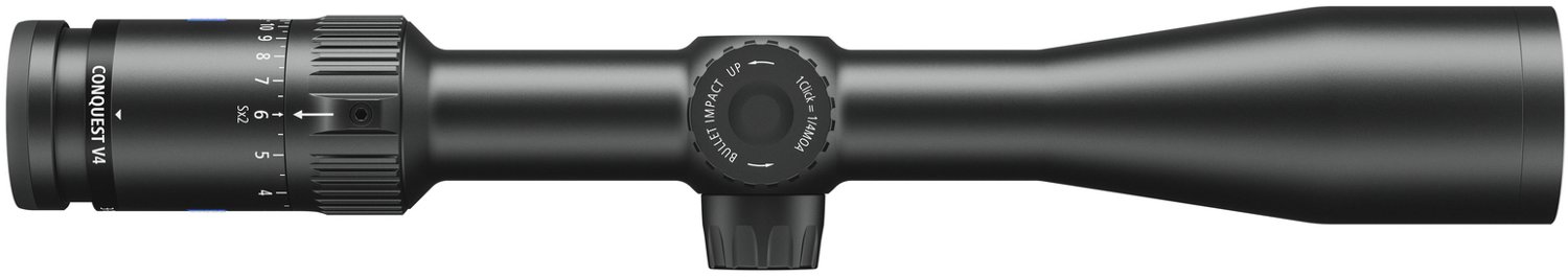 Zeiss Conquest V4 3-12 x 44 mm Riflescope with Z-Plex Reticle
