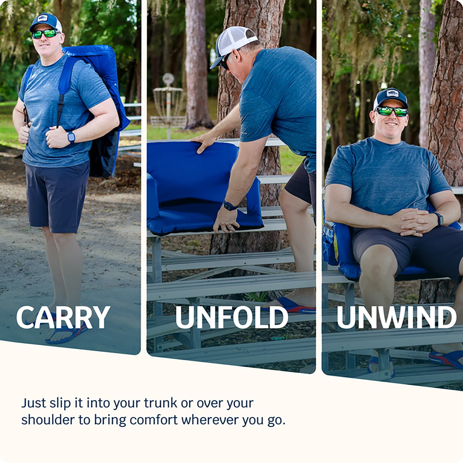 Alpcour Premium Reclining Extra Wide Stadium Seat - view number 5