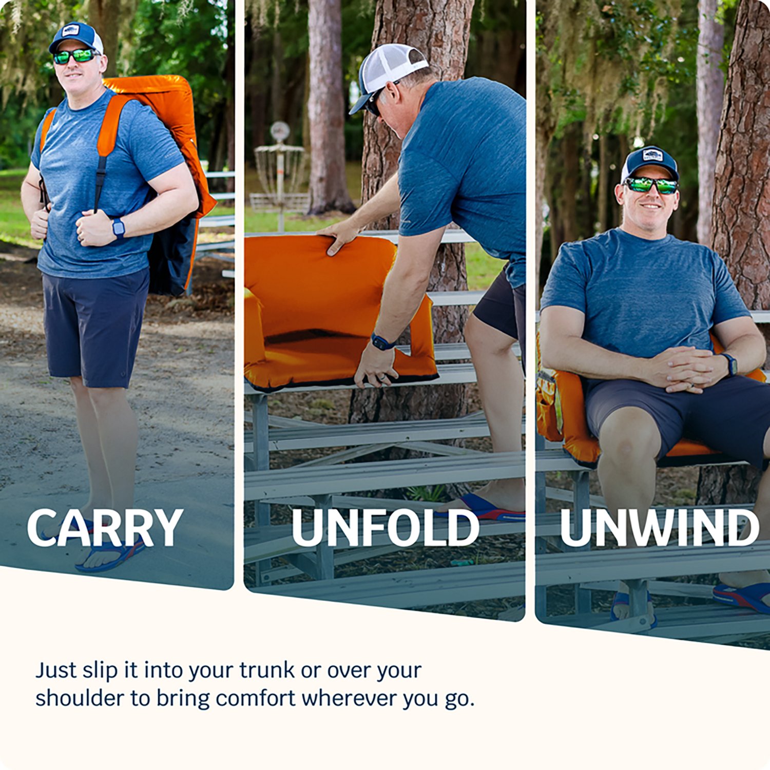 Alpcour Premium Reclining Extra Wide Stadium Seat - view number 5