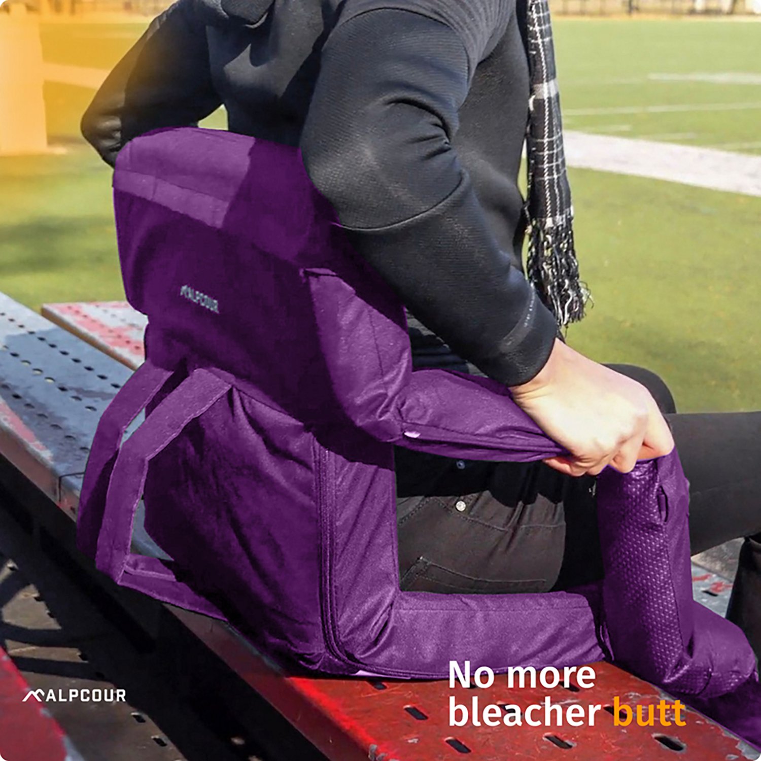 Alpcour Premium Reclining Extra Wide Stadium Seat                                                                                - view number 7