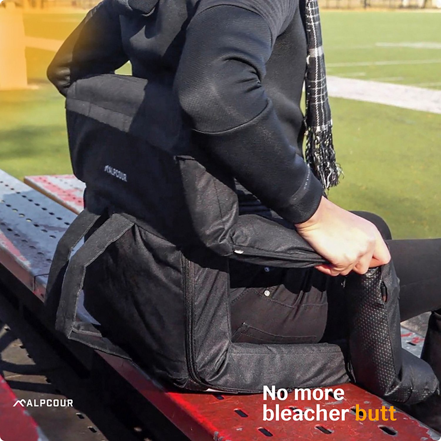 Alpcour Premium Reclining Heated Massage Wide Stadium Seat                                                                       - view number 7