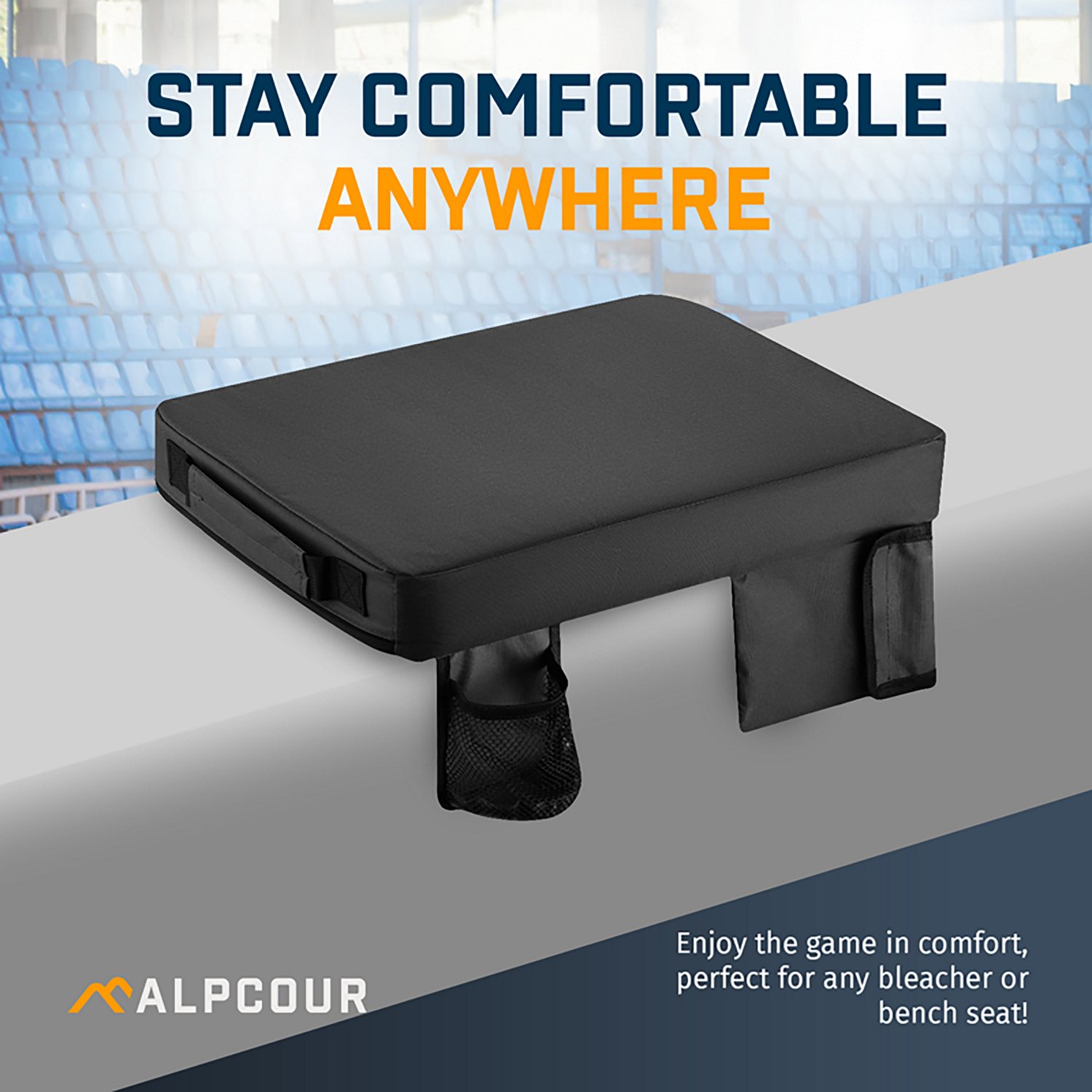 Alpcour Portable Extra Thick Stadium Seat Cushion - view number 6