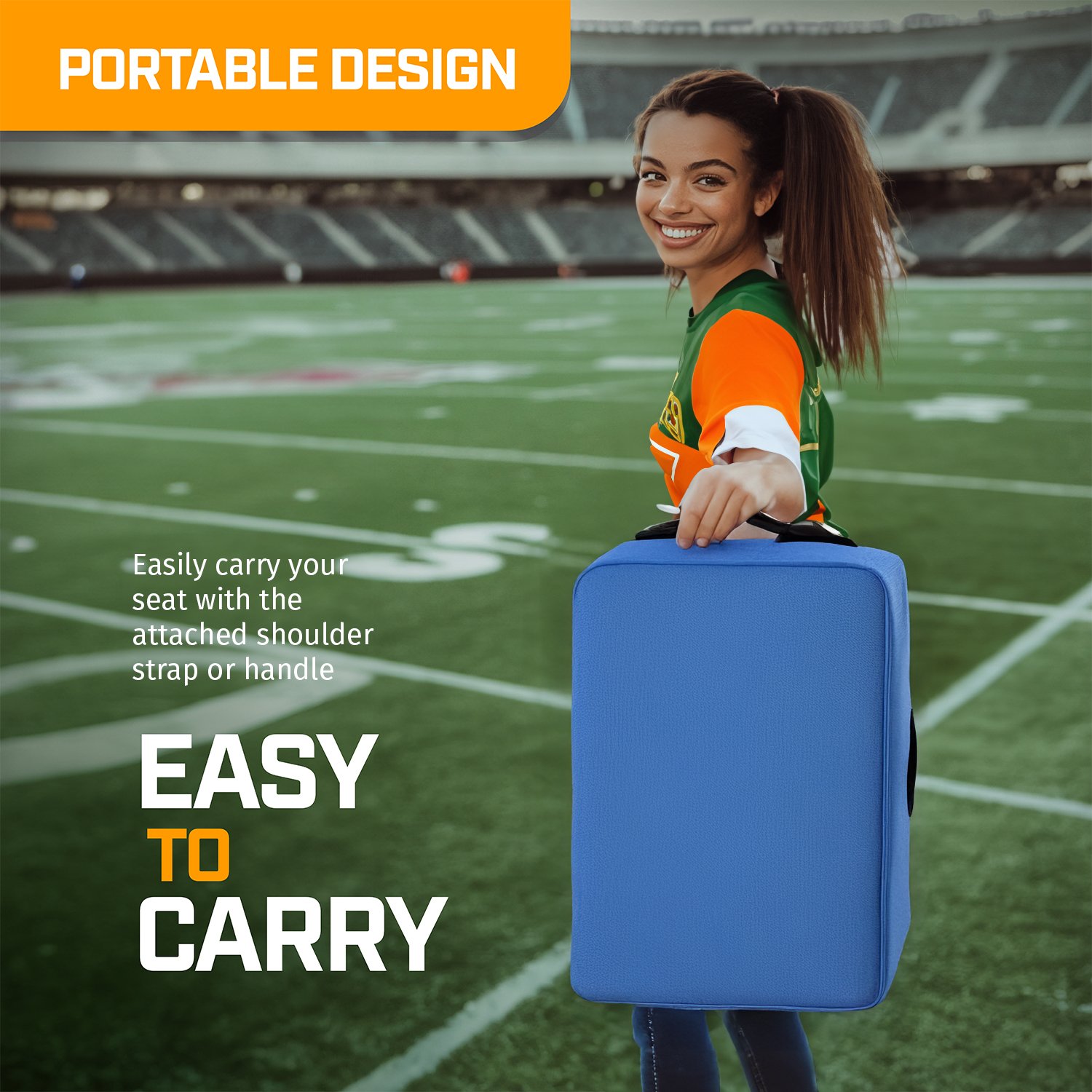 Alpcour Portable Extra Thick Stadium Seat Cushion - view number 7