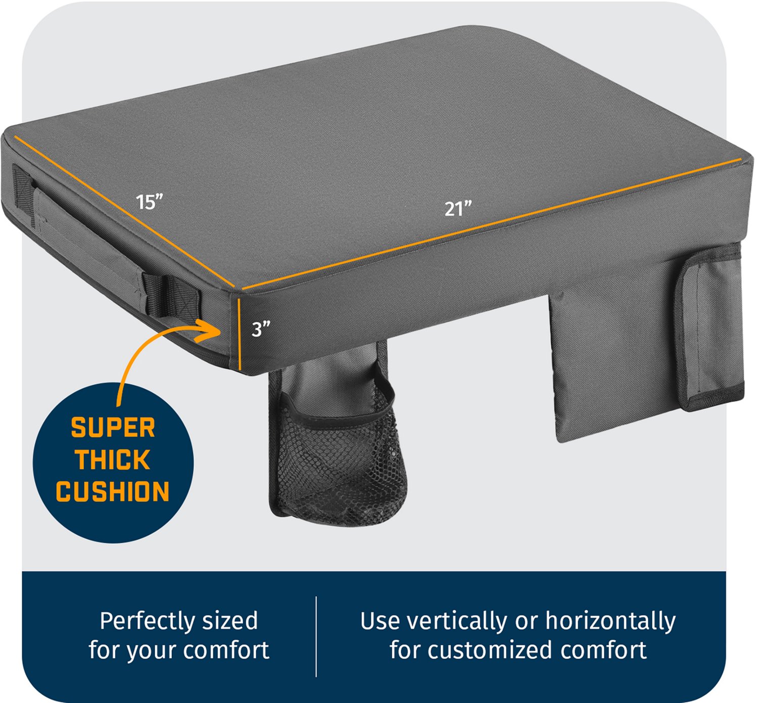 Alpcour Portable Extra Thick Stadium Seat Cushion - view number 2