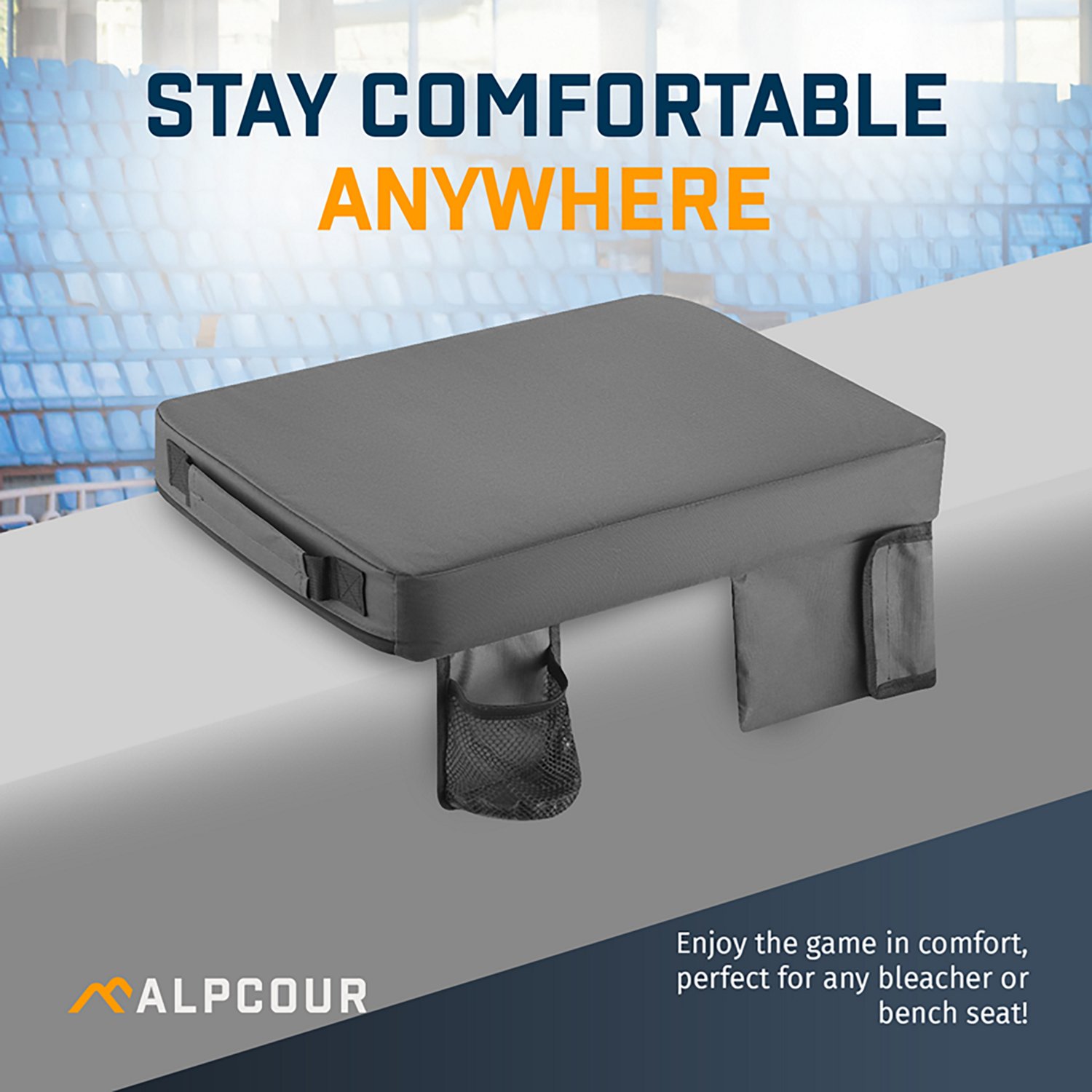 Alpcour Portable Extra Thick Stadium Seat Cushion - view number 6