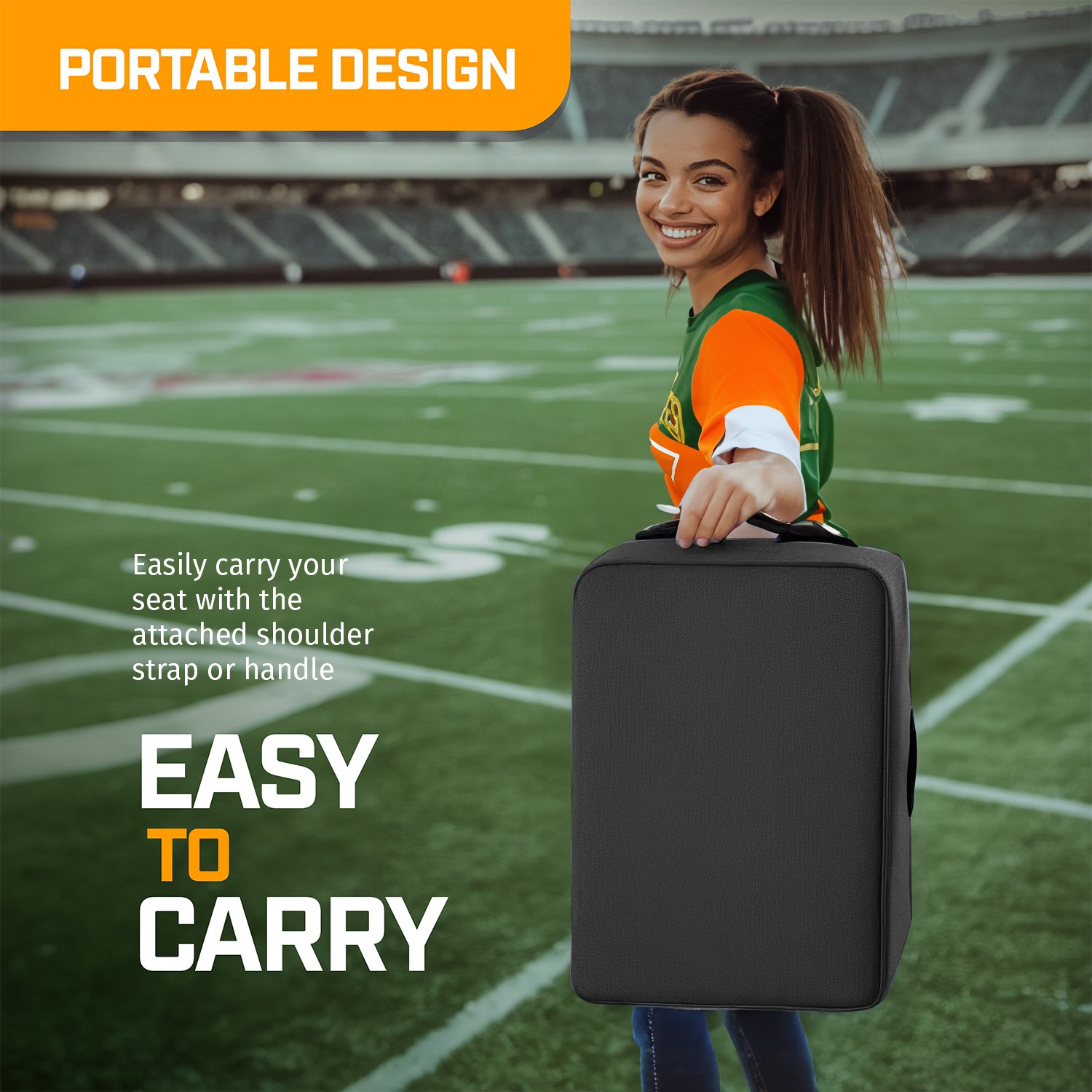 Alpcour Portable Extra Thick Heated Stadium Seat Cushion                                                                         - view number 8