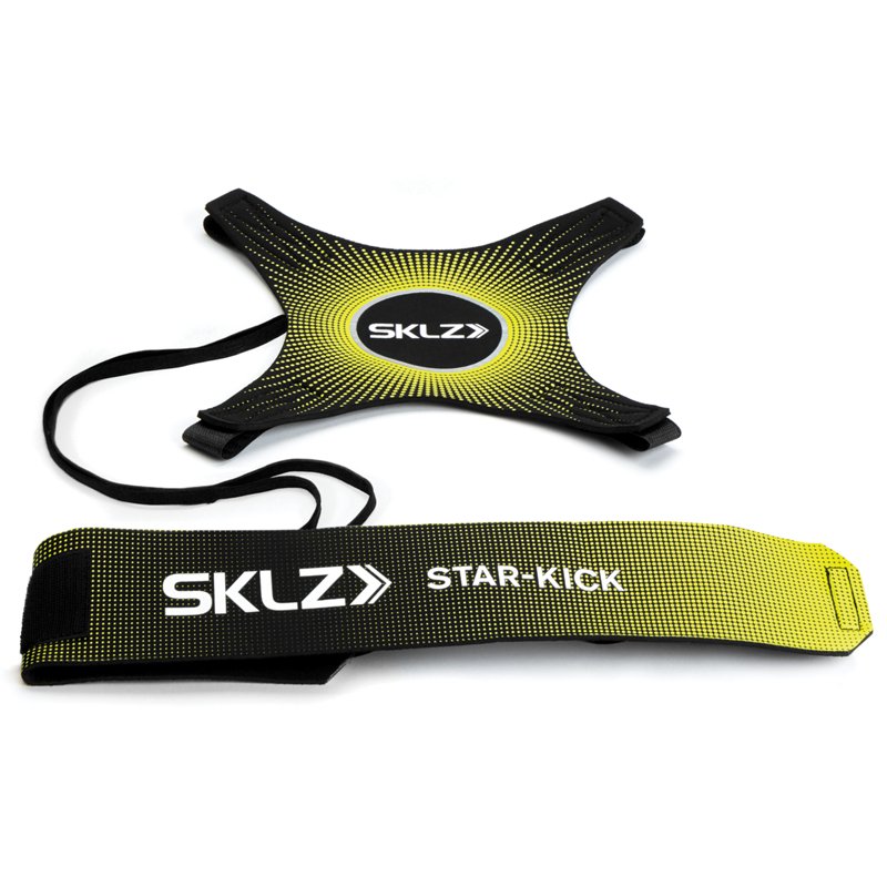 SKLZ Star Kick Solo Soccer Trainer Black/Yellow - Soccer Equipment at Academy Sports