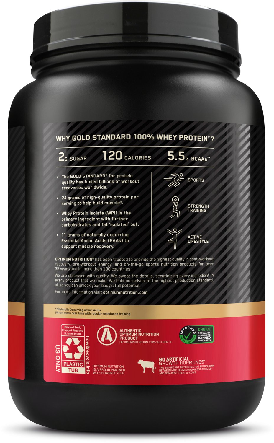 Optimum Nutrition Gold Standard 100% Whey Powder                                                                                 - view number 3