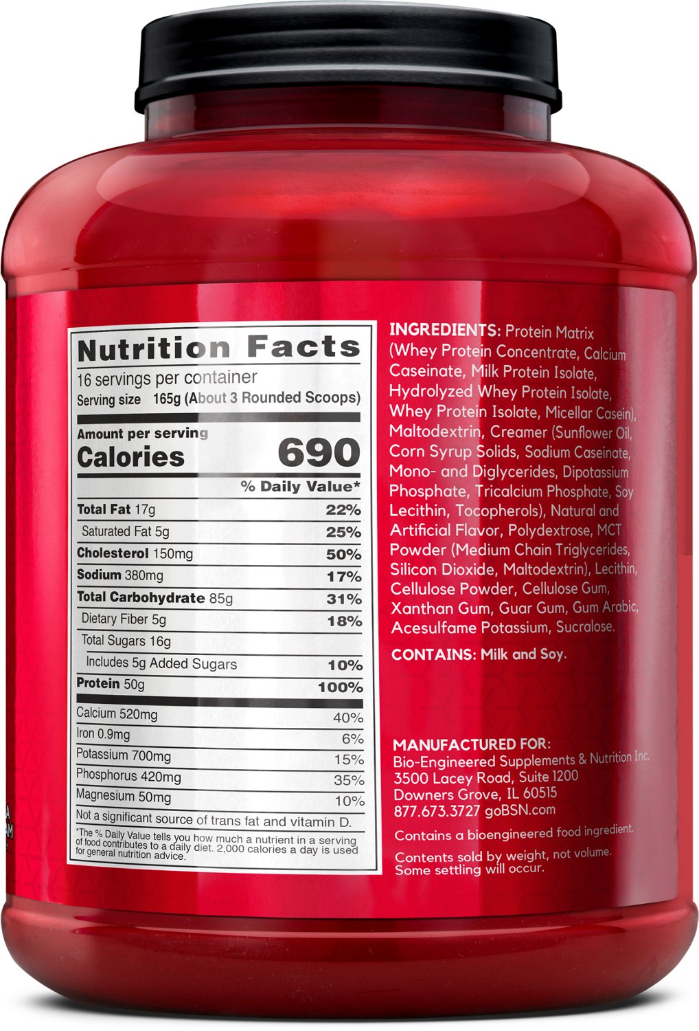 BSN Sports True Mass Protein Powder                                                                                              - view number 2