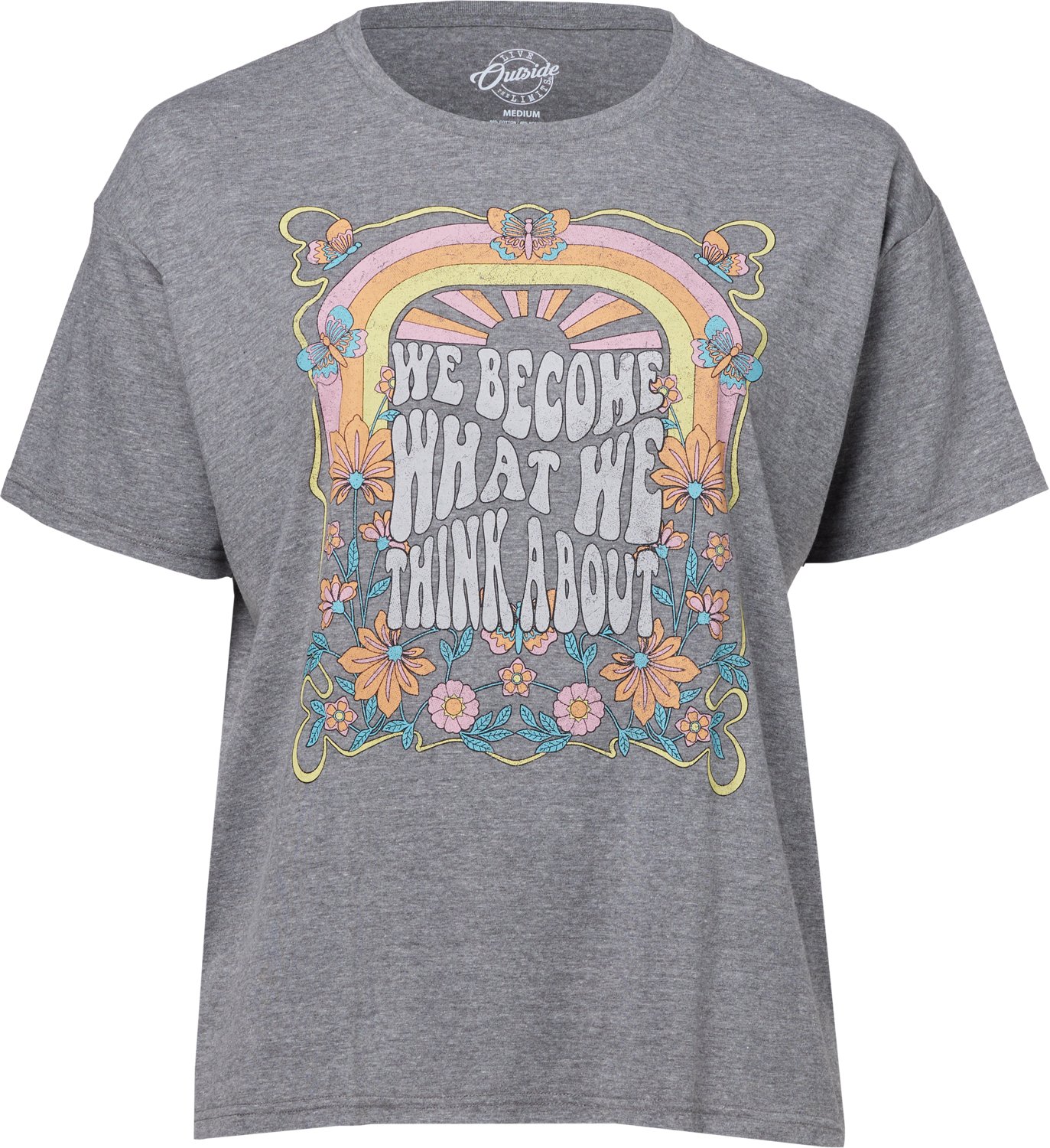 Live Outside the Limits Women's What We Think About T-shirt