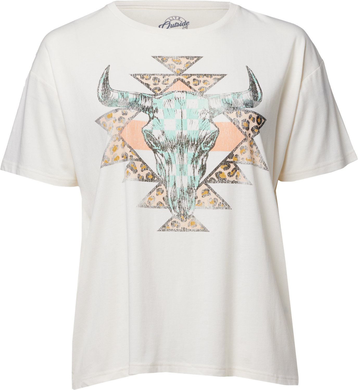 Live Outside the Limits Women's Cheetah Oversize T-shirt - view number 2