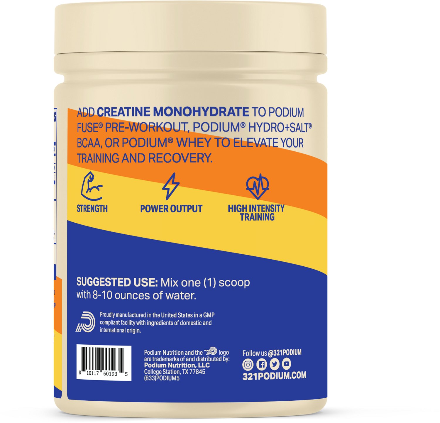 PODIUM Solos Creatine Monohydrate                                                                                                - view number 2