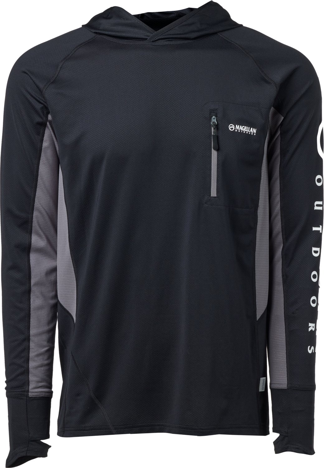 Magellan Outdoors Men's Fish Gear Angler Long Sleeve Hoodie