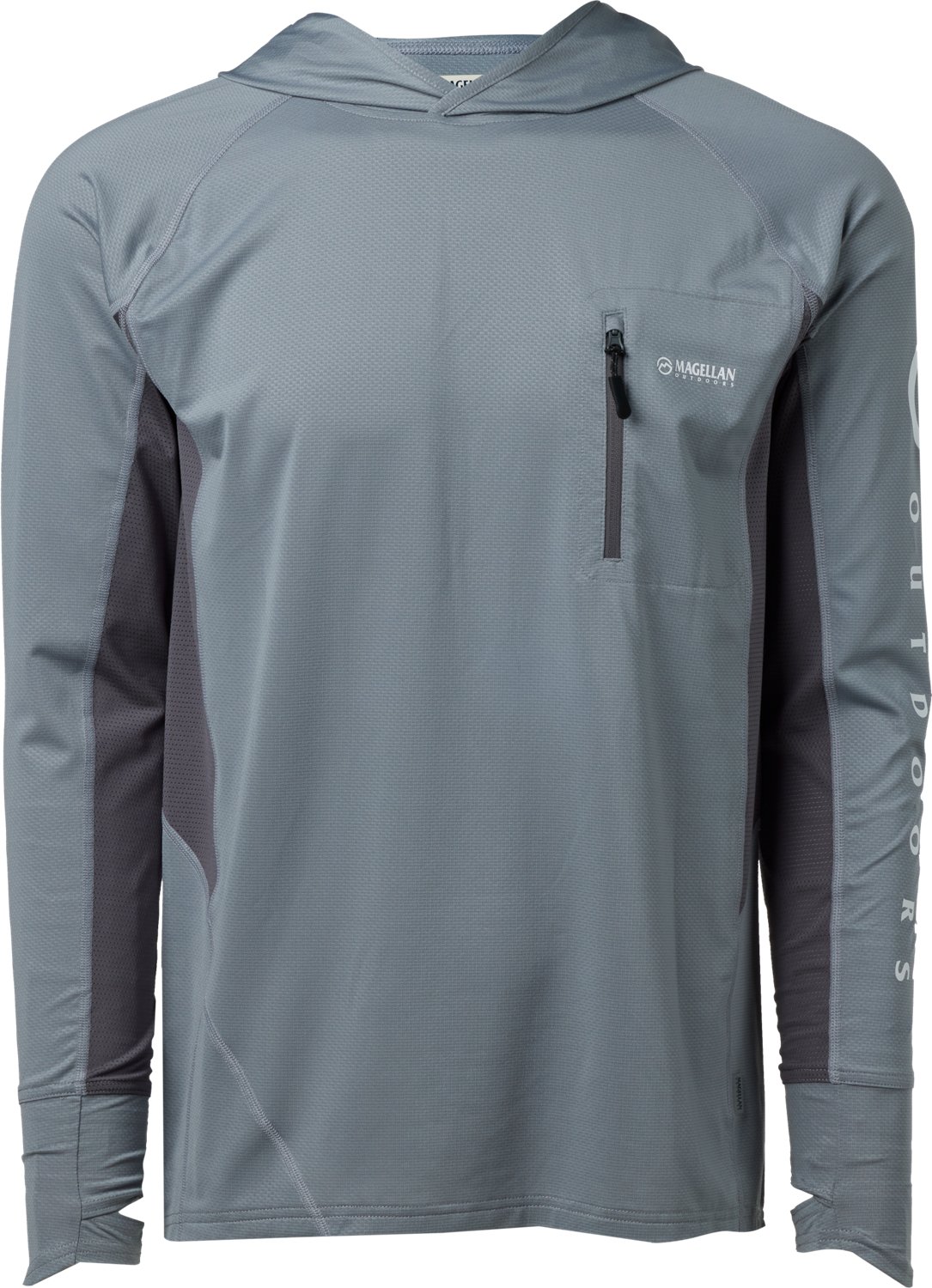 Magellan Outdoors Men's Fish Gear Angler Long Sleeve Hoodie