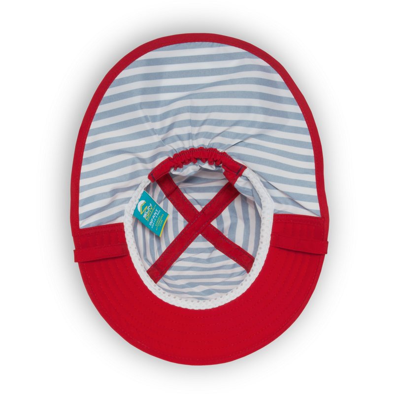 Sunday Afternoons SunSprout Hat for Babies - Navy/White Stripe