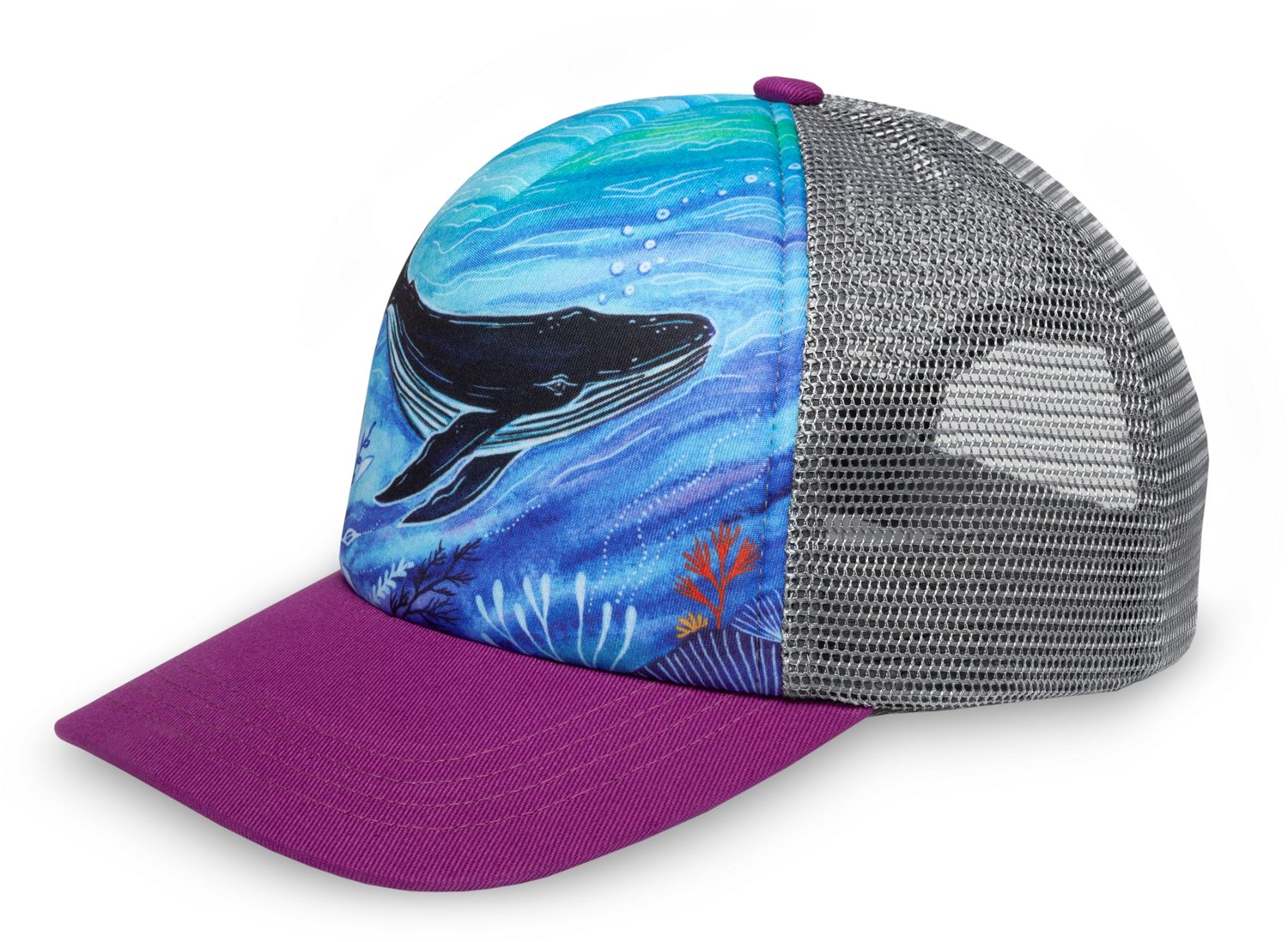 Sunday Afternoons Kids' Artist Series Whale Song Trucker Cap