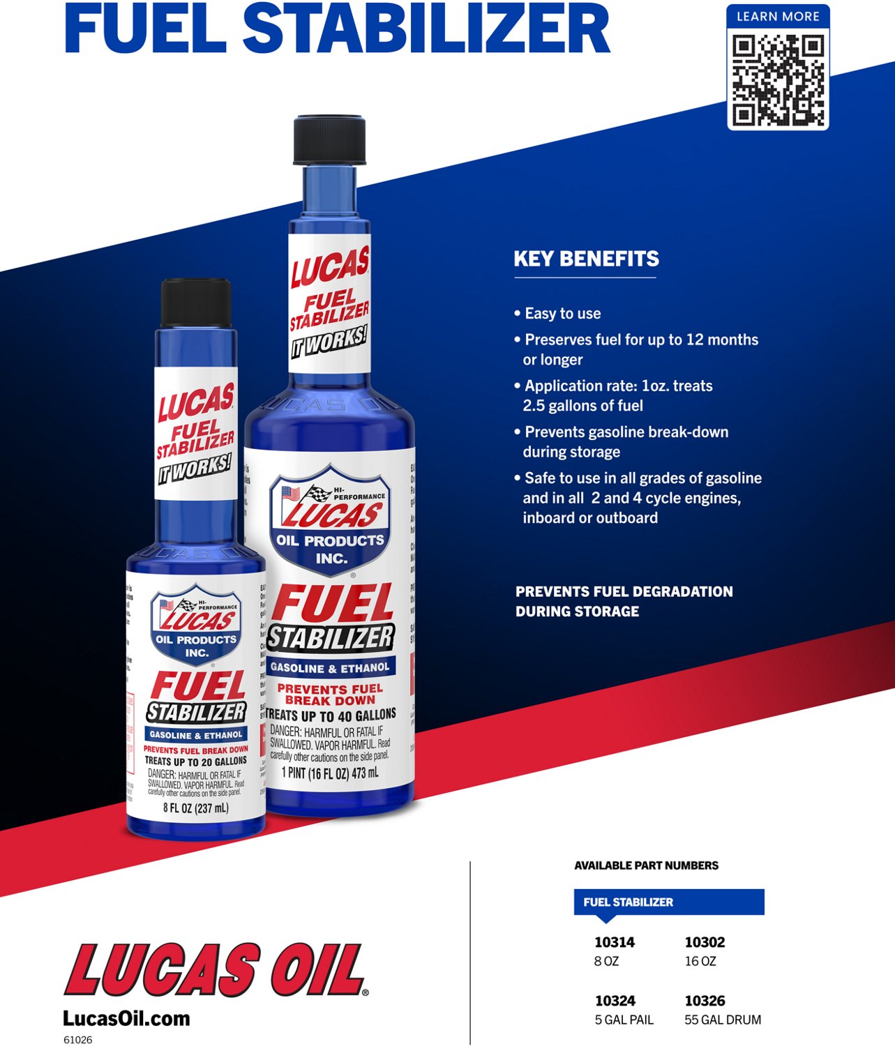 Lucas Oil Fuel Stabilizer 12-Pack                                                                                                - view number 2