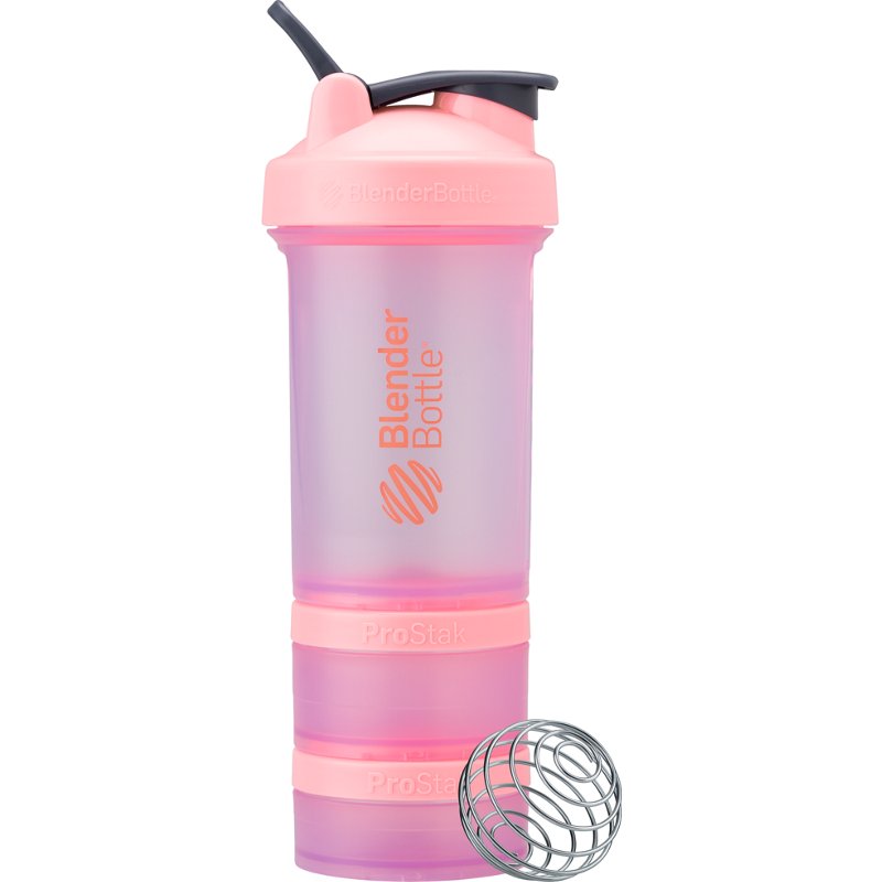 BlenderBottle Blender Bottle ProStack 22 oz Shaker Bottle Bright Purple - Health Supplements at Academy Sports
