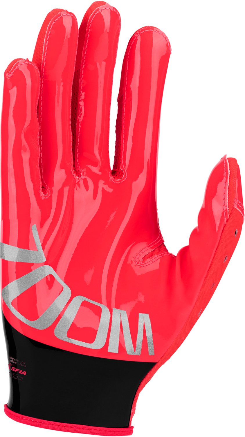 Nike Vapor Jet 8.0 Football Gloves Men's Large Red Orbit