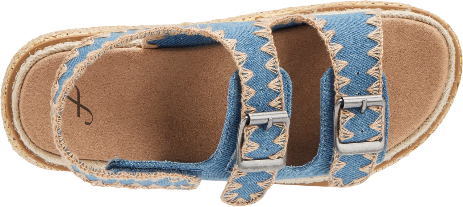 Freely Women's Raffia Platform Sandals                                                                                           - view number 3