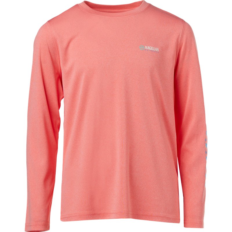 Magellan Outdoors Girls' Caddo Lake Logo Long Sleeve T-Shirt-image