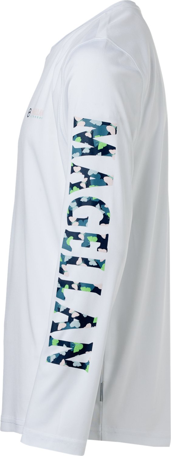 Magellan Outdoors Girls' Caddo Lake Logo Long Sleeve T-shirt                                                                     - view number 4
