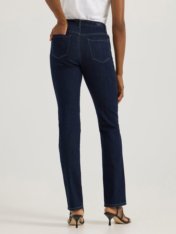 Lee Women's Instantly Slims Relaxed Fit Straight Leg Jeans - view number 2