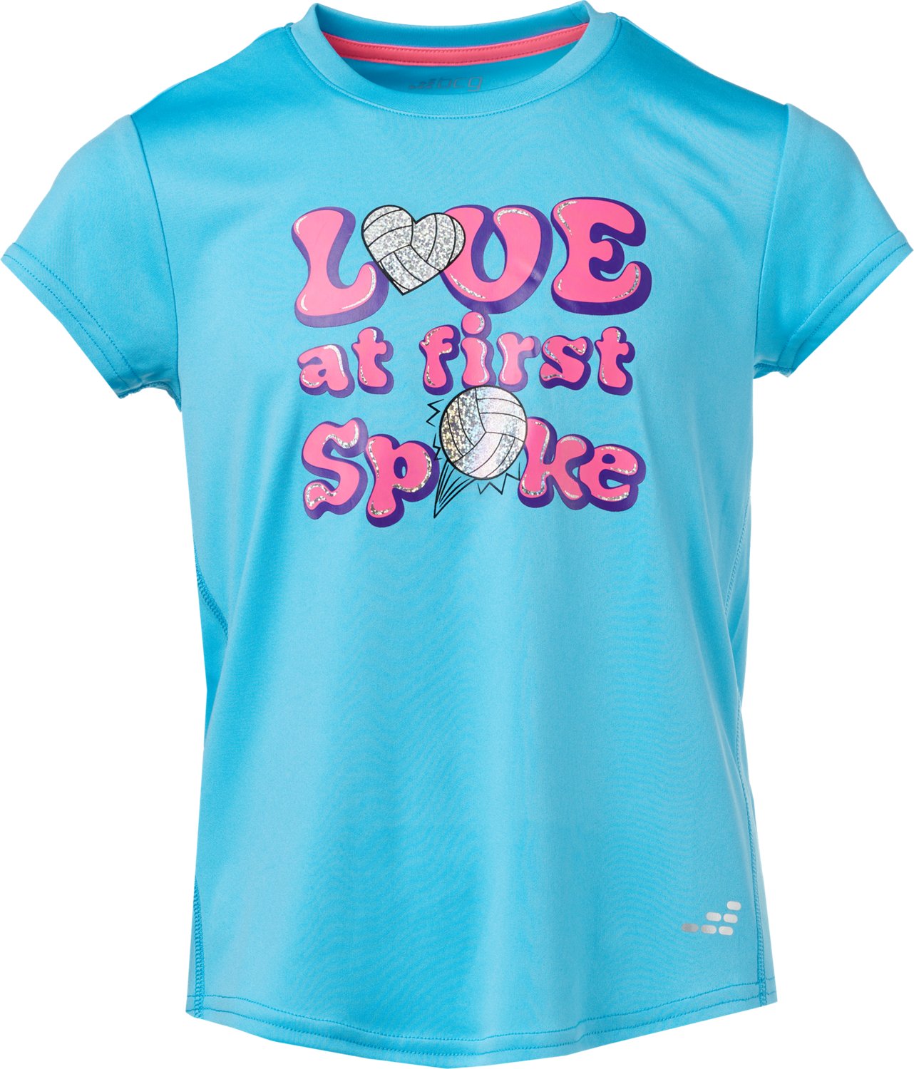BCG Girls' Training Turbo VB Love T-shirt - view number 1